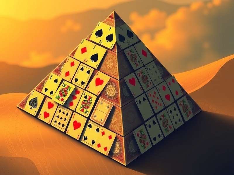 पिरामिड सॉलिटेयर कार्ड सेटअप
