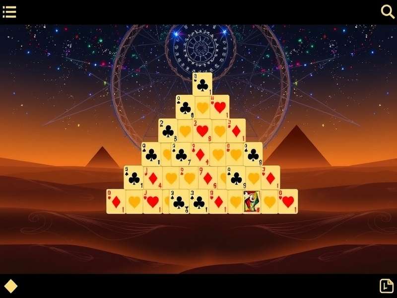 Pyramid Solitaire 247 AARP Games का गेमप्ले स्क्रीनशॉट